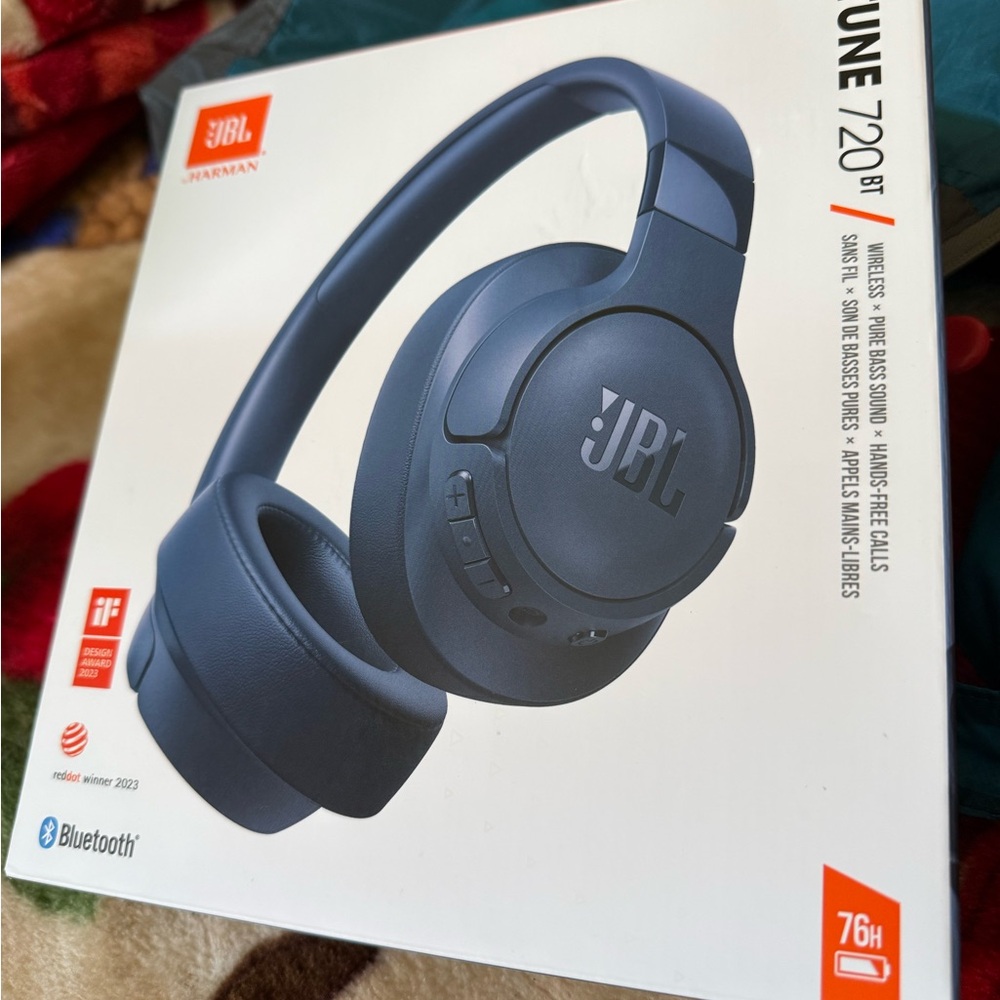 JBL Tune 720BT *BRAND NEW* Wireless Headphones - Dark Blue